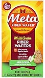 Metamucil MultiGrain Fiber Wafers Apple Crisp -- 12 Packets