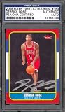 2008-09 Fleer 1986-87 Rookies Derrick Rose Auto PSA/DNA Authentic