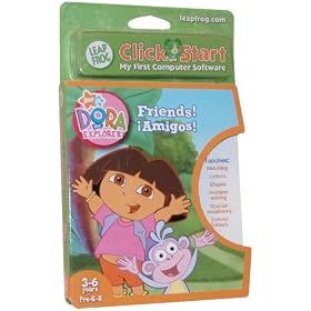 LeapFrog ClickStart My First Computer Educational Software Cartridge - Dora the Explorer -... by ClickStart