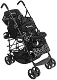 Kinderwagon Hop Tandem Stroller - Black