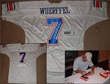 Danny Wuerffel Autographed/Hand Signed Florida Gators Blue Jersey