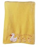 Manual Woodworkers Train Up a Child in the Way He Should Go Fleece Blanket - Yellow