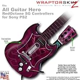 Abstract 01 Pink Skin by WraptorSkinz TM fits All Sony PS2 Guitar Hero SG Guitar Controllers (GUITAR NOT INCLUDED)