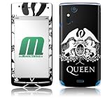 MusicSkins  Xperia acro �ѱվ��ݸ�ե����  Queen - Crest White  Xperia acro  MSXACRO209