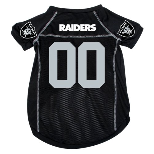Oakland Raiders Pet Jersey, Large