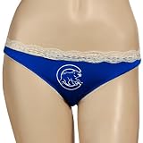 Chicago Cubs Women's Blue Super Soft Thong
