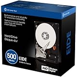 Western Digital 500GB EIDE Internal Hard Drive, 7200 RPM, 8 MB cache, Retail Box