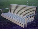 6 ft. Cypress Porch Swing with Chains