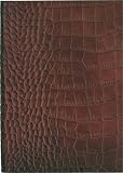 Chocolate Classic Croco Large Journal