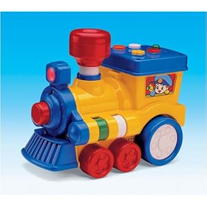 Megcos Musical Fun Toy Train -Affordable Gift for your Little One! Item LMID-1075 Megcos Musical Fun Toy Train -Affordable Gift for your Little One! Item LMID-1075
