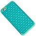 iPhone 6 Plus Case, iPhone 6 Plus Bling Case, Style4U Studded Rhinestone Crystal Bling Hybrid Armor Case Cover for iPhone 6 Plus 5.5 Inch with 1 HD Screen Protector and 1 Stylus [Teal/Mint Green]