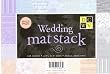 DCWV 4.5x6.5 WEDDING MAT STACKS For Scrapbooking, Card Making & Craft Projects
