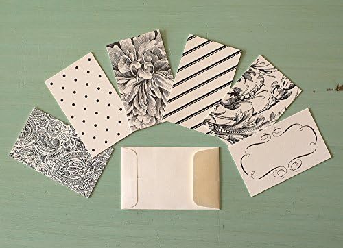 Classic Black Enclosure Card Set 12 American Made