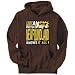 Hoodie Mens Brown 