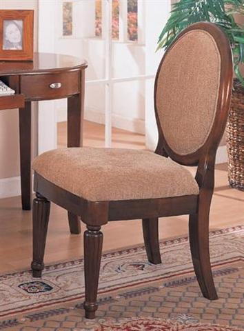Cherry Desk Chair By Coaster Furniture