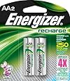 Energizer NH15BP-2 AA Nickel Rechargeable Batteries (2-Pack)