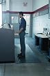 Crown Ribbed Antifatigue Mat, Vinyl, 27 x 36, Gray (FJS736GY)
