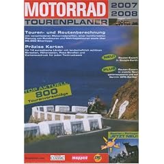 Motorrad Tourenplaner 2007/2008 (DVD-ROM) (DVD-Box)