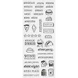 Hero Arts CL914 Kelly's Food Planner Craft Supplies