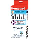 Honeywell True HEPA Air Purifier Replacement Filter 2 Pack, HRF-H2 / Filter (H)