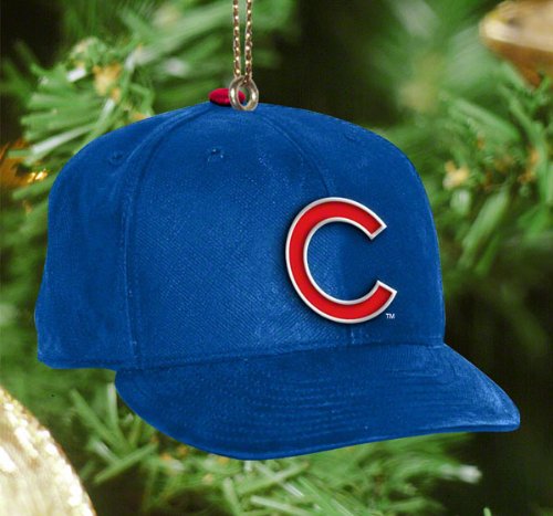 MLB Chicago Cubs Baseball Cap Ornament