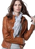 GIPSY Damen Echtleder Lederjacke Biggy W11 LATE braun cognac Gr. L 40