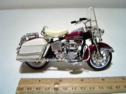 Harley-Davidson Motorcycle 1968 FLH Electra Glide 1:18 Series 21
