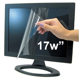 Green Onions Supply RT-SPB1017W/M Glossy Screen Protector for 17W-Inch Laptop Apple 17-Inch and LCD monitor -1 Piece (Transparent)