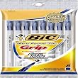BIC Round Stic Grip Ultra Medium Ball Pen - Blue, Twelve - 8 Count Packs (96 Pens)