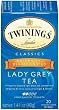 Twinings Lady Grey Decaf Tea, Tea Bags, 20-Count Boxes (Pack of 6)