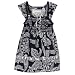 Mossimo Navy Girls' SS Woven Smock Top - S