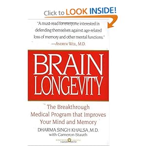 Brain Longevity: The Breakthrough Medical Program that Improves Your Mind and Memory