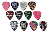 Produkt-Bild: rockpicks 12 x Plektrum Picks Plektron in 3 St&auml;rken Pearloid
