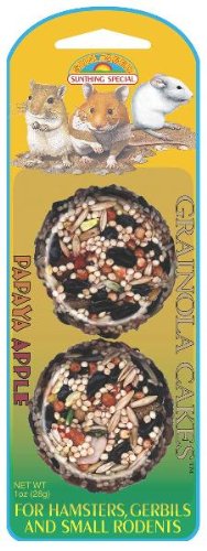 SUNSEED Grainola Cake for Hamsters and Gerbils