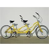 7- Speed Shimano Tandem Bicycle Yellow