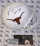 Ricky Williams Autographed/Hand Signed Texas Longhorns Full Size Helmet