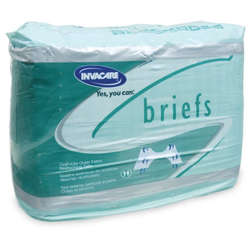 Invacare Breathable Briefs Medium Pack of 16