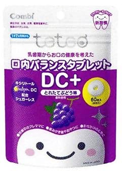 teteo 口内バランスタブレット DC+ とれたてぶどう味