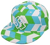 Special Blend Check Splash Men's Hat - One Size Fits All - Green / South Beach