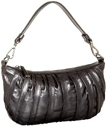 Calvin Klein Metallic Pleats Mini Hobo