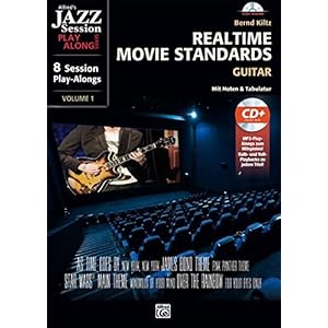 Realtime Movie Standards - Guitar: 8 Session Play-alongs von Film-Soundtracks für Gitarre