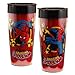 Vandor 26051 Marvel Spider-man 16 oz Plastic Travel Mug, Multicolor