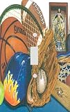 All Star Sports Decorative Switchplate Cover