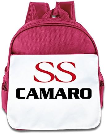 Boys&amp;girls Cute School Bag 2016 Chevy Camaro SS Logo Banner Pink