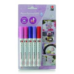 Marabu 012300081 - Porcelain Painter sortiert Fantasy Style