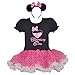 Birthday Girl Polka Dot Dress With Headband Set (Small-BFDH)