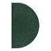 Andersen 272 Evergreen Polypropylene WaterHog Grand Classic Mat, Half Oval, 2.3' Length x 4' Width, For Indoor/Outdoor