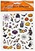 Tattoo King SK129MC-1320 Multicolored Sticker, Halloween Icons