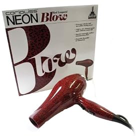 Corioliss Ionic Red Leopard Professional Hair Dryer