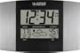 La Crosse Technology WS-8157U-A Digital Wall Clock with Remote Temperature and Weather Forecast